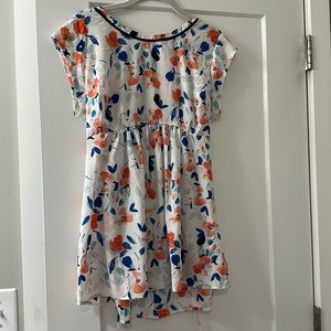 Motherhood Maternity Floral Short Sleeve Blouse
